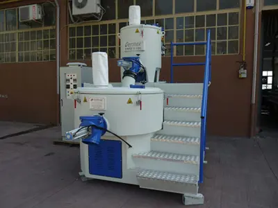 150 Kg Pvc Mikser Makinası Dikey Tip Soğutucu 