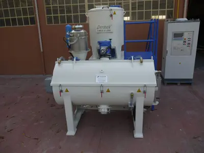 300 Kg Pvc Mikser (Yatay Tip Soğutucu) 