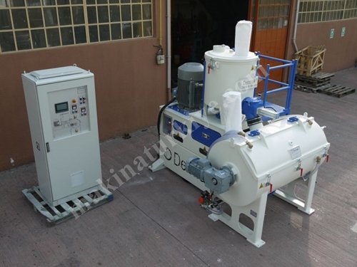 Mélangeur PVC 400 Kg (Refroidisseur à type horizontal) DMIX-H 400 FV