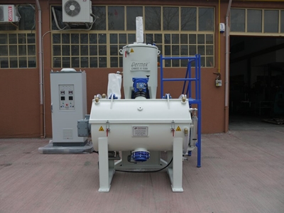 500 Kg (Yatay Tip Soğutucu) Pvc Mikser  - 2