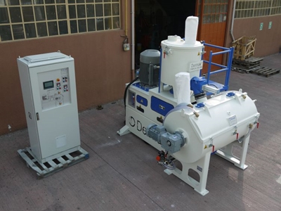 500 Kg (Yatay Tip Soğutucu) Pvc Mikser  - 1