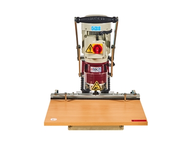 Wood Stone Hinge Slotting Machine - Atech Luna-1 - 2