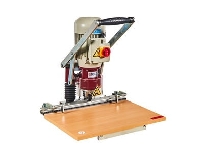 Wood Stone Hinge Slotting Machine - Atech Luna-1 - 1