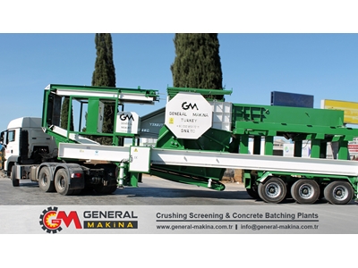 20-80 Ton / Saat 60'Lık Mobil Kırma Eleme Tesisi  - 4