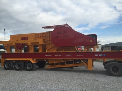 200-350 Ton / Saat 110'Luk Mobil Kırma Eleme Tesisi  - 1