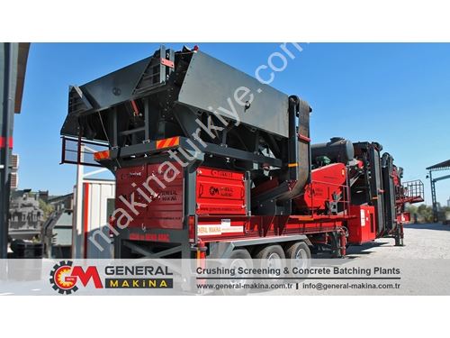 120-180 Ton / Saat Sabil ve Mobil Kırma Eleme Tesisi 