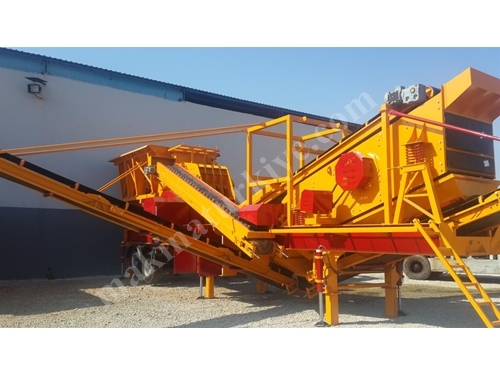 120-180 Ton / Hour Stable and Mobile Crushing Screening Plant