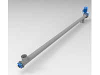 125 mm (90-160 Litre/Minute) Plastic Raw Material Transfer Screw Conveyor - 8