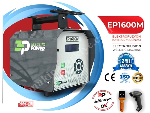 20-1600 mm Atık Su Boru Elektrofüzyon Kaynak Makinası