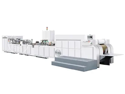 650x1250 Mm 80 Çanta/Dakika Kağıt Çanta Makinası 