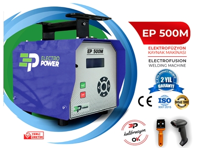 Elektrofüzyon Kaynak Makinası 20-500 Mm EP 500 M - 0
