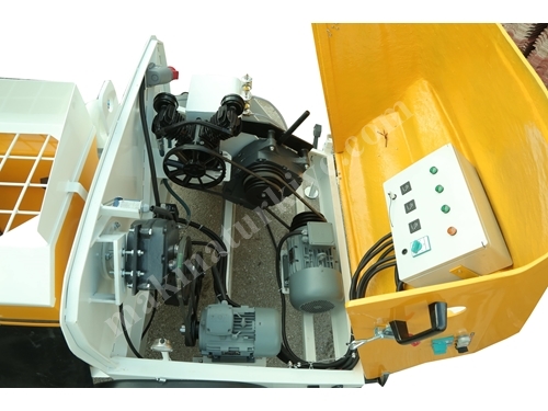 Pistonlu Kara Sıva Makinası / Redüktörlü Kazan Sistemi 