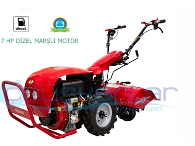Çapa Makinası 7 Hp Dizel Marşlı Motor - 0