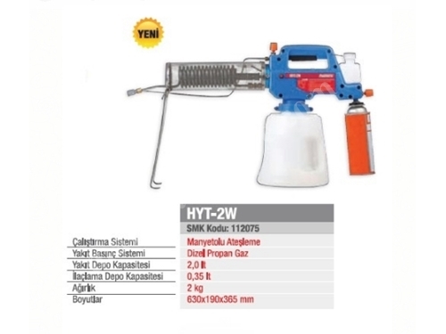 Ulv Sisleme İlaçlama Makinası 2 Litre