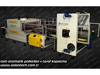 Tam Otomatik Polietilen Shrink Makinası 12-14 Adet/Dk (4 Tarafı Kapalı)  - 0