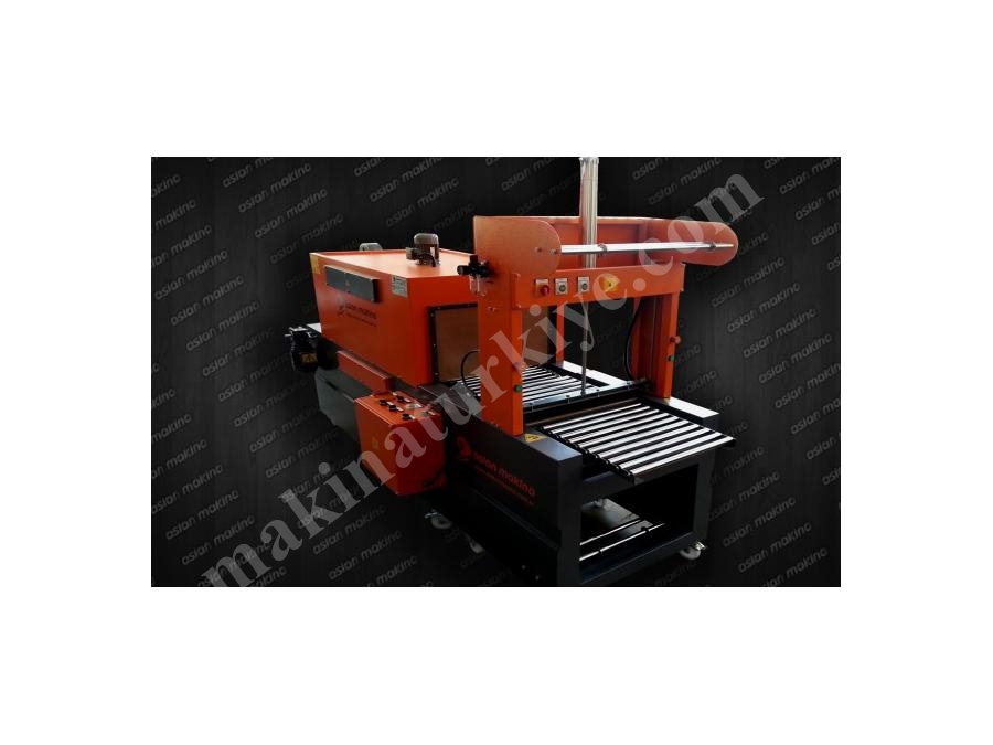 Yarı Otomatik Polietilen Shrink Makinası 5-7 Paket/Dk