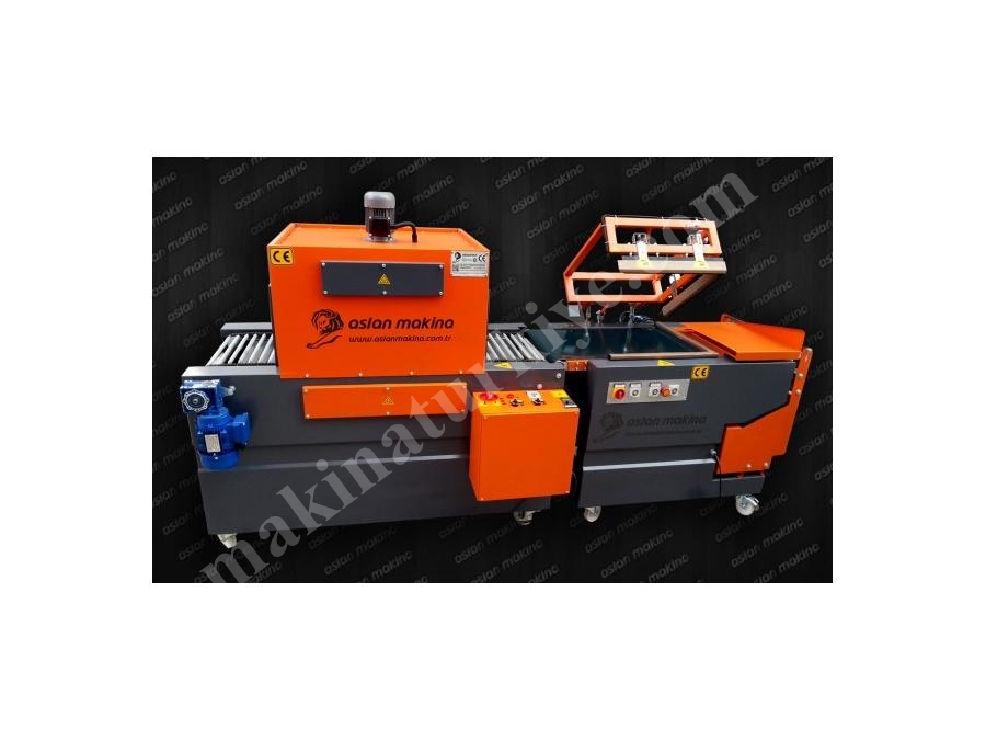 Yarı Otomatik L Kesim Shrink Makinası 10-20 Paket/Dk Agfa 50X50