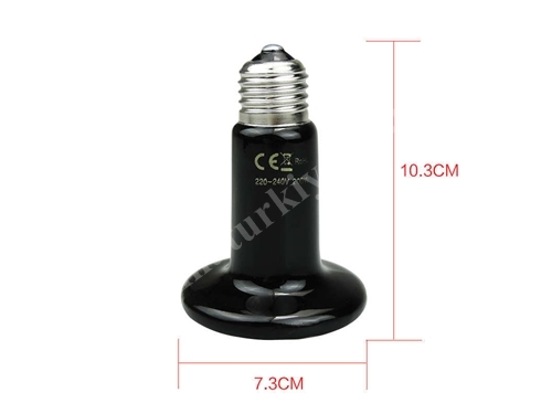 Seramik Kümes Isıtıcı Lamba 100 Watt
