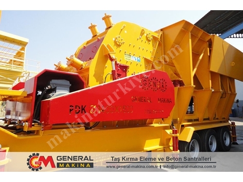 200-300 Ton / Hour Primary Impact Mobile Crushing Plant