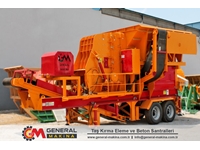 120-180 Ton / Hour Mobile Secondary Impact Crushing Plant - 0