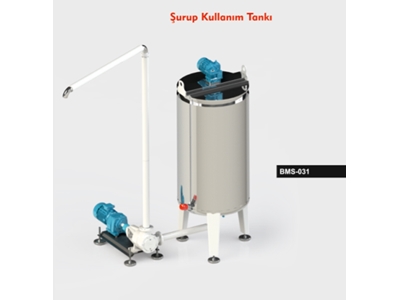 Şurup Kullanım Tankı 500 Kg Bms-031 - 0