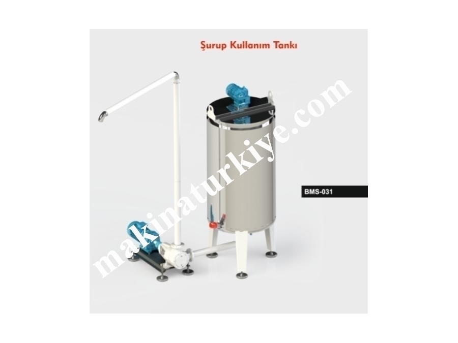 Şurup Kullanım Tankı 500 Kg Bms-031