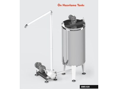 Karamel Ön Hazırlama Tankı 500 Kg BMS-029 - 0