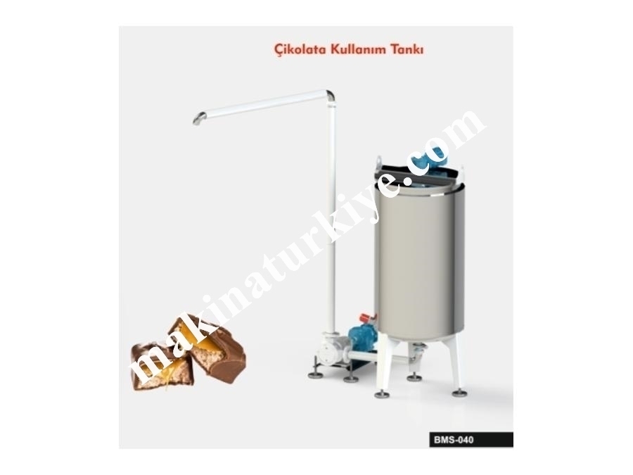 Çikolata Kullanım Tankı 500 Kg  Bms-040