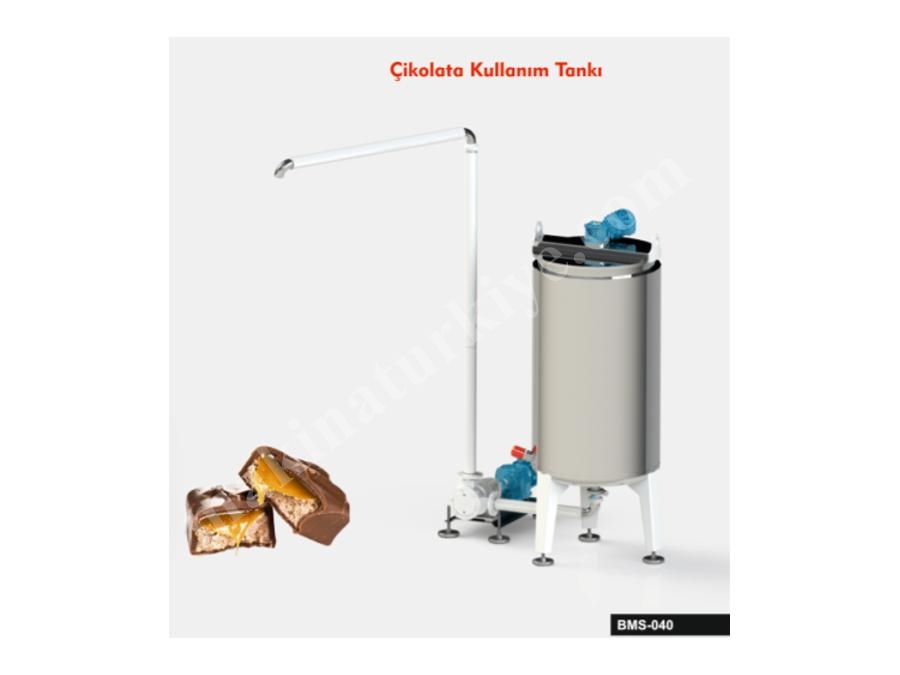 Çikolata Kullanım Tankı 1000 Kg Bms-040