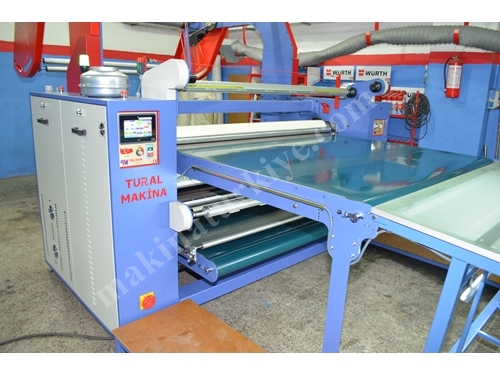 Машина для теплопередачи TM-1800 / TC-400 - сублимационная календарная машина для метровой ткани