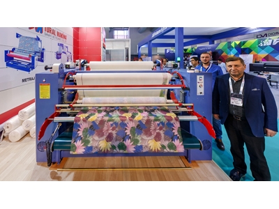 1800 mm Parça Metraj Kumaş Kağıt Transfer Süblimasyon Baskı Makinesi - 6