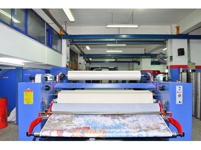1800 mm Parça Metraj Kumaş Kağıt Transfer Süblimasyon Baskı Makinesi - 8
