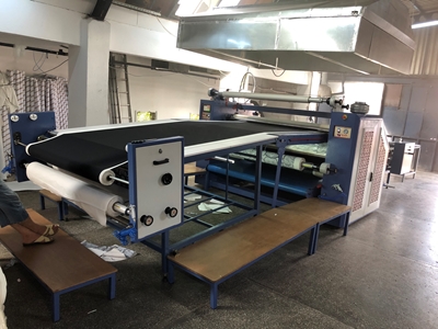 1900 mm Parça ve Metraj Kumaş Kağıt Transfer Süblimasyon Baskı Makinesi - 4