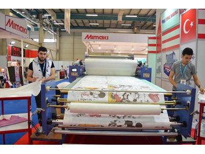 1900 mm Parça ve Metraj Kumaş Kağıt Transfer Süblimasyon Baskı Makinesi - 13