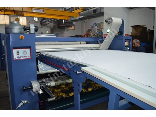 Machine d'Impression par Transfert TM-1900 / TC-605 - Machine à Calandre de Sublimation de Papier en Rouleau