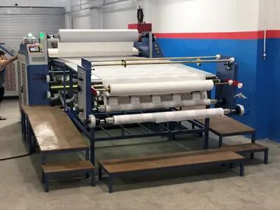 1800 mm Parça Metraj Kağıt Transfer Süblimasyon Baskı Makinesi İlanı