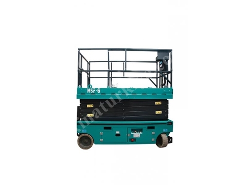 230 Kg Akülü Makaslı Platform