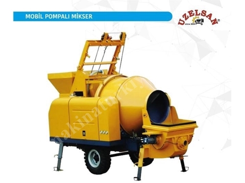 Mobil Pompalı Mikser