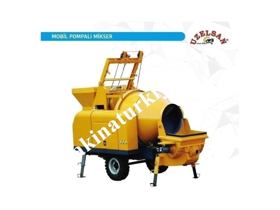 Mobil Pompalı Mikser