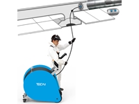  Rotair 600 mm Çapa Kadar Havalandırma Kanal Temizleme Makinası - Elektrikli