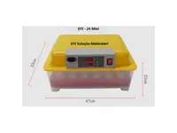 24'Lü Mini Kuluçka Makinesi Efe-24 Mini