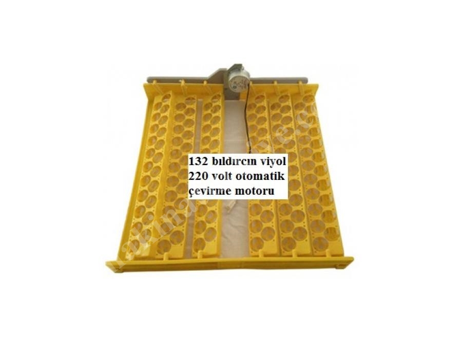 132' Li Bıldırcın Kuluçka Makinesi 