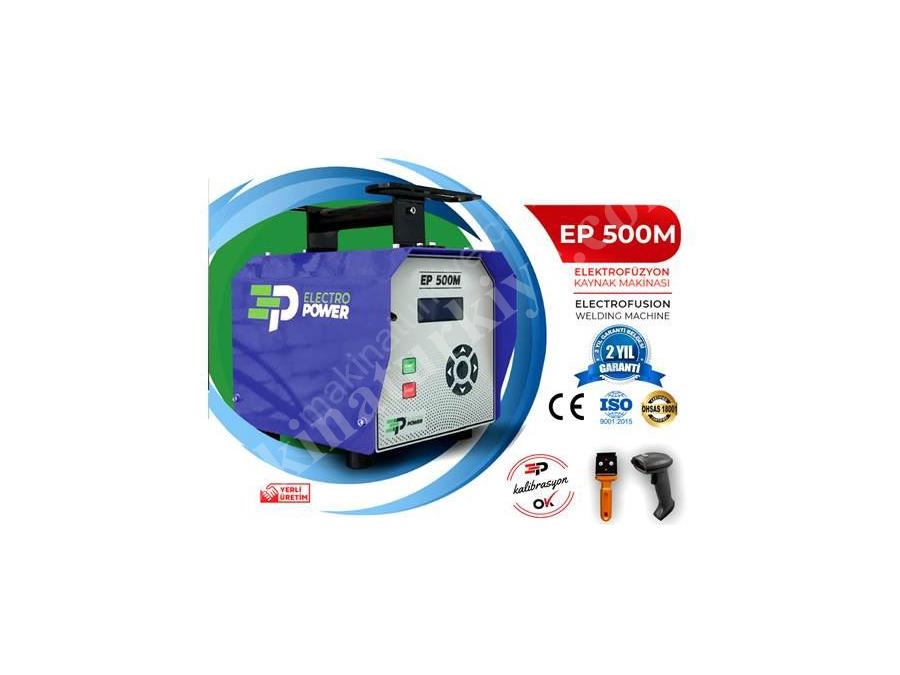 Doğalgaz Borusu Elektrofüzyon Kaynak Makinası 20-500 mm