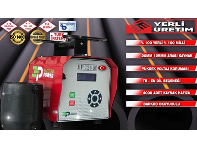 Elektrofüzyon Kaynak Makinası 20-125 Mm - 2