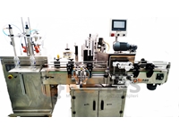 Machine de remplissage de liquide et machine d'étiquetage entièrement automatique - 0