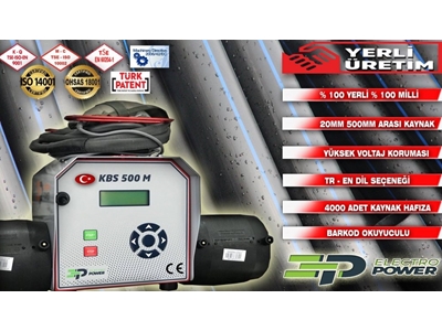 Jeotermal Boru Ef Elektrofüzyon Kaynak Makinası 20-500 Mm - 1