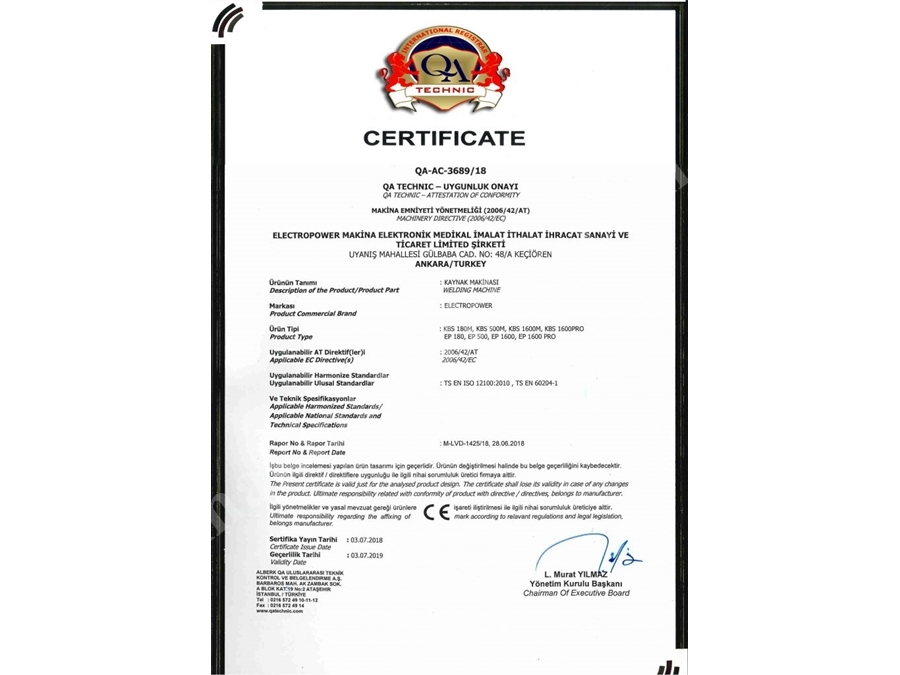 Sulama Borusu Ef Elektrofüzyon Kaynak Makinası 20-500 Mm