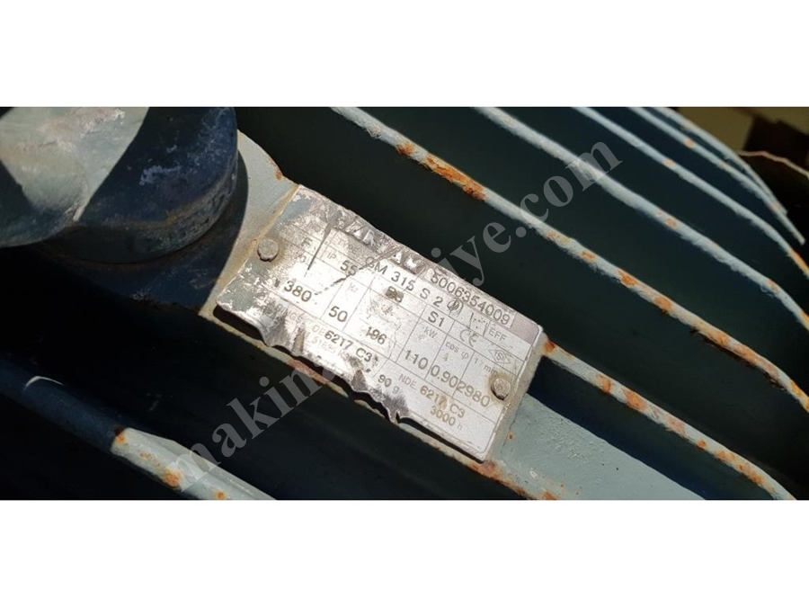 Radyal Fan 110 Kw