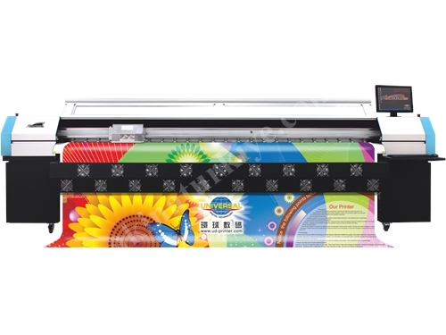 4 Kafalı 320 cm Solvent Baskı Makinası - Phaeton Ud-3284Q 