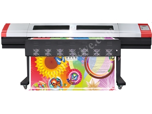 Tek Kafalı 160 cm Eco Solvent Baskı Makinası - Galaxy Ud-161Aa 